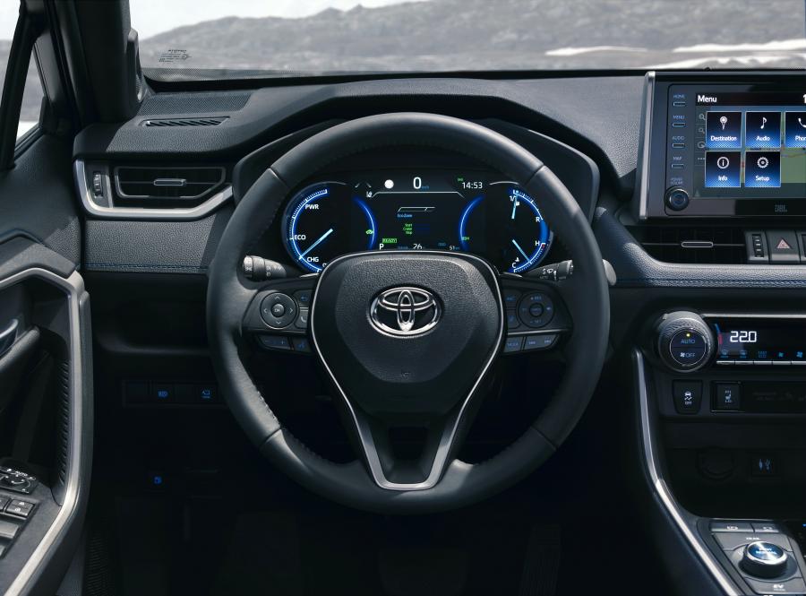 Панель приборов Toyota RAV4 Hybrid Style 2019 года  (WW) (фото 14 из 40)